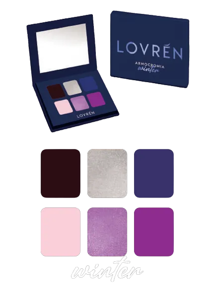 LOVREN ARMOCROMIA palette ombretti INVERNO