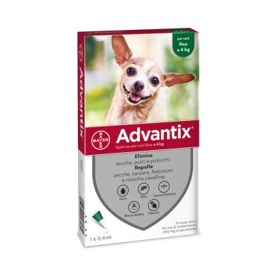 Advantix per cani fino a 4 kg