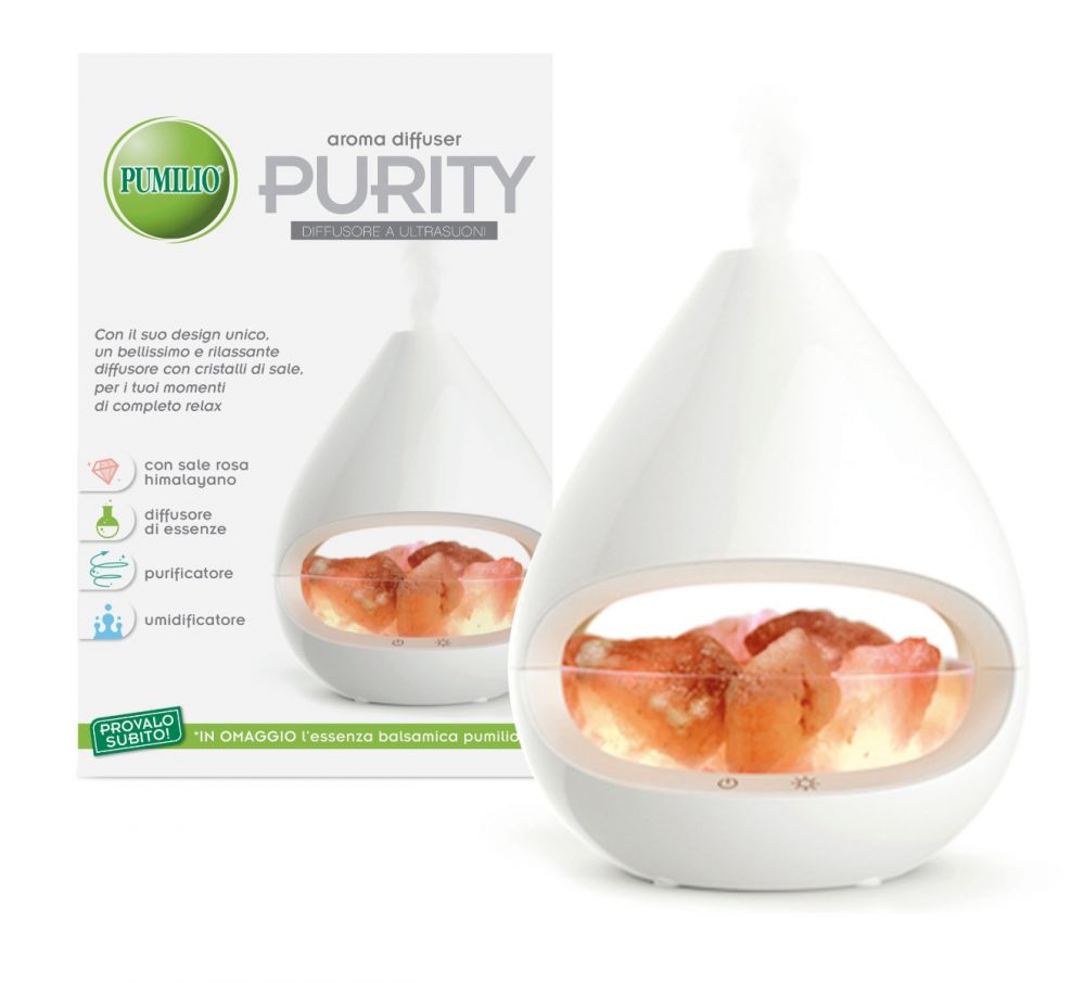 Pumilio PURITY purificatore, diffusore e umidificatore