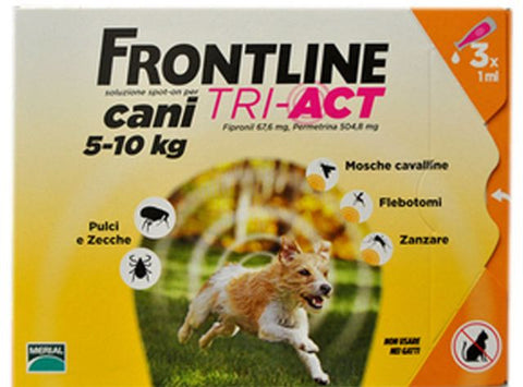 Frontline TRI-ACT Spot-on Cani 5-10 kg