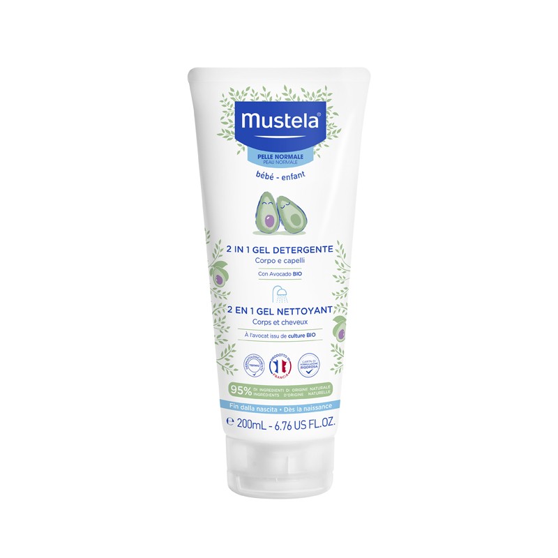 Mustela Gel Detergente 2 in 1 - Capelli e Corpo
