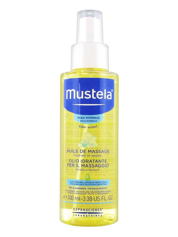 Mustela Olio idratante per il massaggio