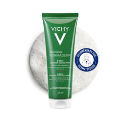 Vichy NORMADERM 3 in 1 Detergente. Scrub. Maschera