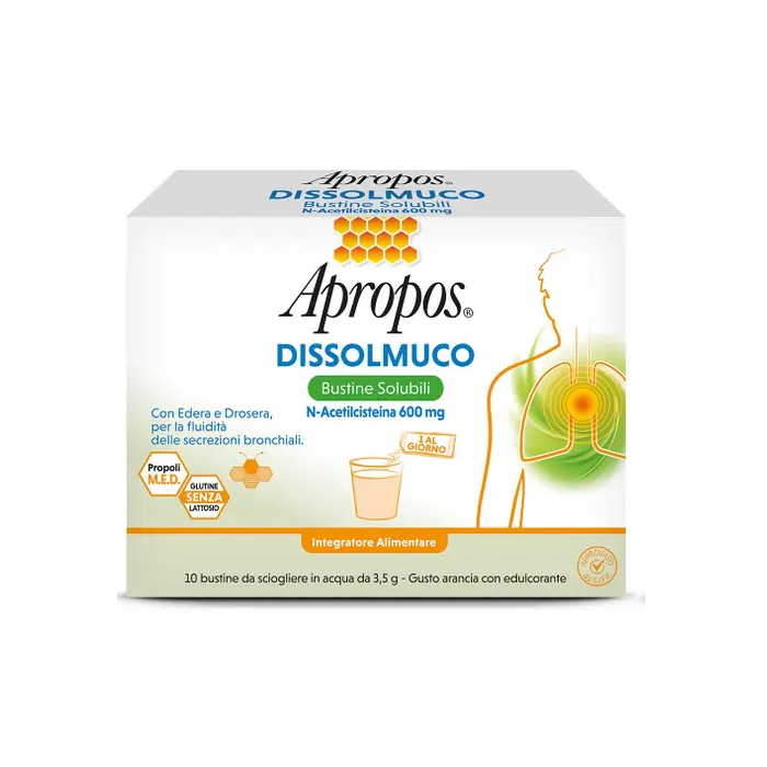 Apropos DISSOLMUCO bustine