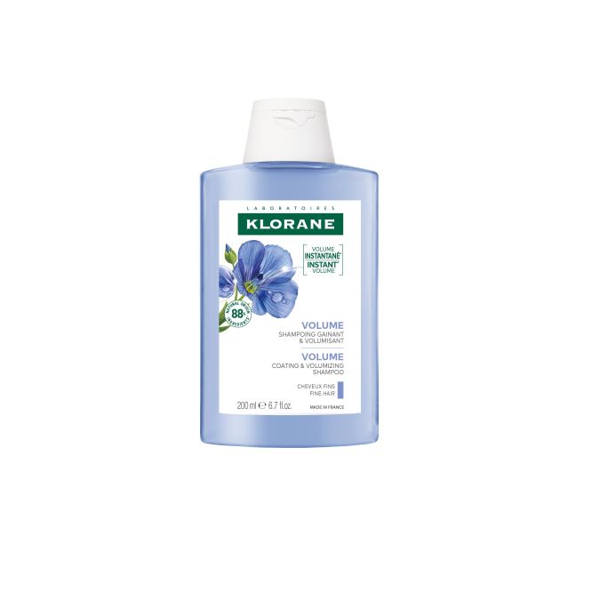 KLORANE Shampoo avvolgente & volumizzante al Lino