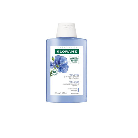 KLORANE Shampoo avvolgente & volumizzante al Lino