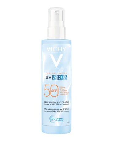 Vichy CAPITAL SOLEIL UV AQUA Spray Idratante Invisibile SPF50
