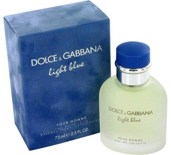 dolce e gabbana light blue uomo