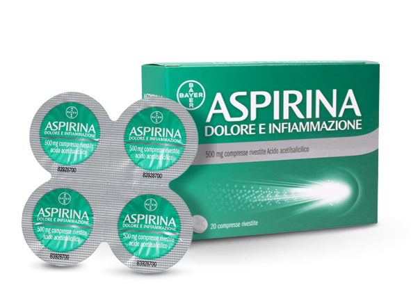 Aspirina Dolore e Infiammazione compresse