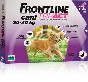 Frontline TRI-ACT Spot-on Cani 20-40 kg