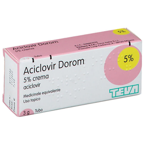 Aciclovir 5% crema