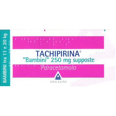 Tachipirina 250 mg supposte BAMBINI